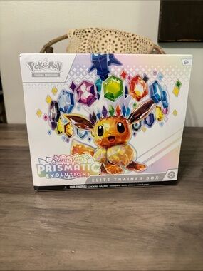 Prismatic Evolutions ETB - Pokemon TCG Elite Trainer Box - New & Factory Sealed